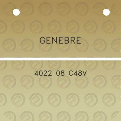 genebre-4022-08-c48v