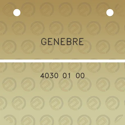 genebre-4030-01-00