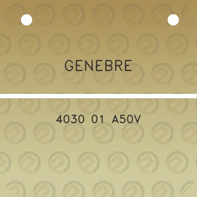 genebre-4030-01-a50v