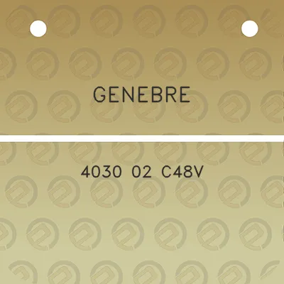 genebre-4030-02-c48v