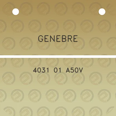 genebre-4031-01-a50v