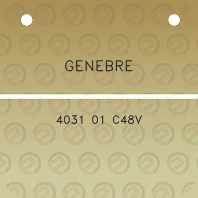 genebre-4031-01-c48v