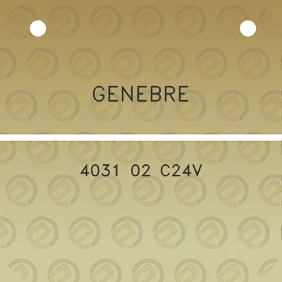 genebre-4031-02-c24v