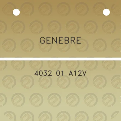 genebre-4032-01-a12v