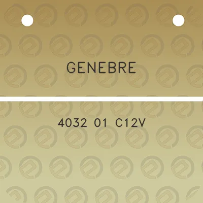 genebre-4032-01-c12v