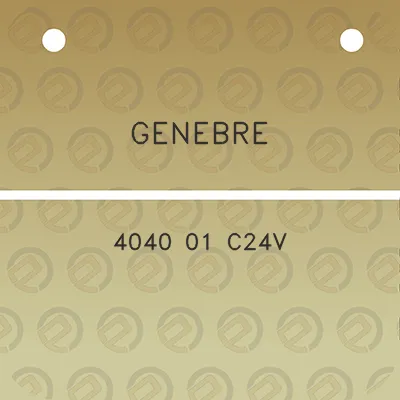 genebre-4040-01-c24v