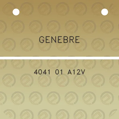 genebre-4041-01-a12v