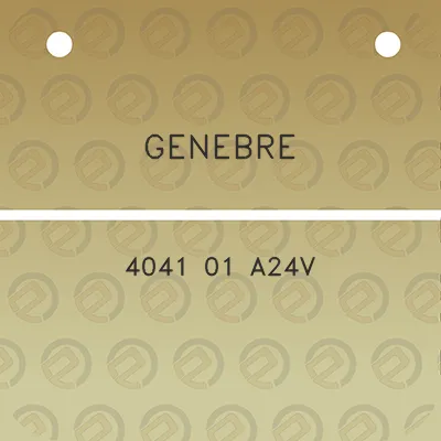 genebre-4041-01-a24v