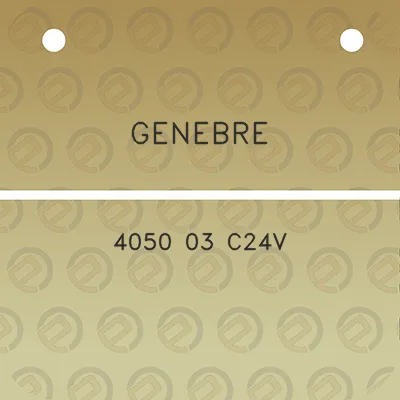 genebre-4050-03-c24v