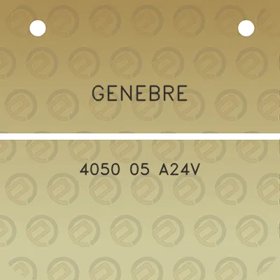 genebre-4050-05-a24v