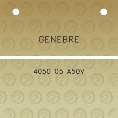 genebre-4050-05-a50v