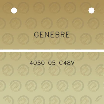 genebre-4050-05-c48v