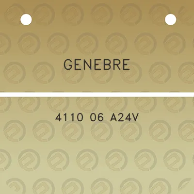 genebre-4110-06-a24v