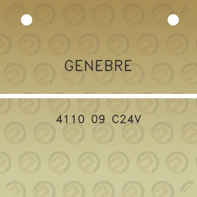 genebre-4110-09-c24v