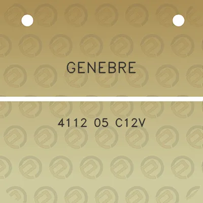 genebre-4112-05-c12v