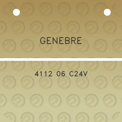 genebre-4112-06-c24v