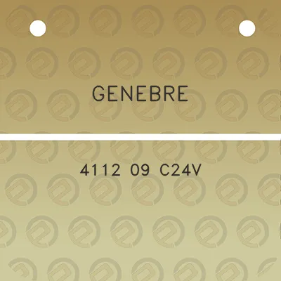 genebre-4112-09-c24v