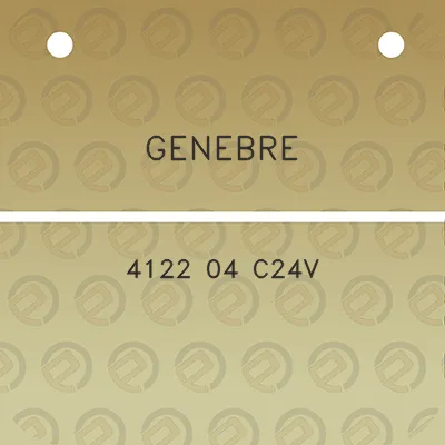 genebre-4122-04-c24v