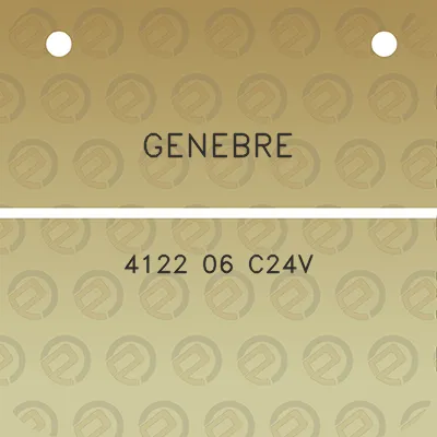 genebre-4122-06-c24v