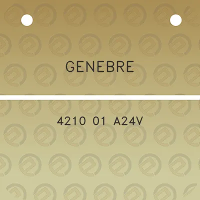 genebre-4210-01-a24v