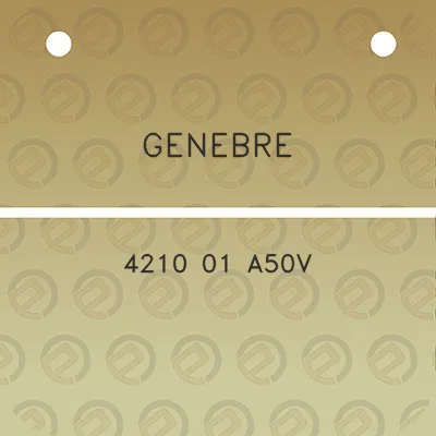 genebre-4210-01-a50v