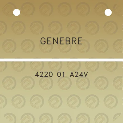 genebre-4220-01-a24v