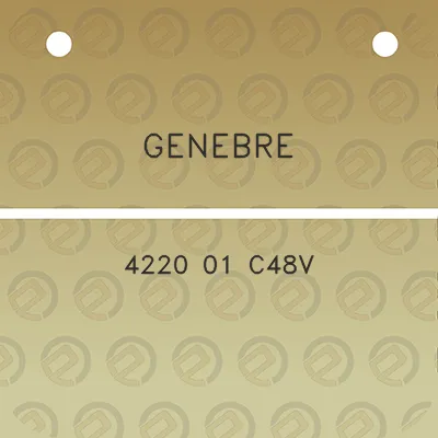 genebre-4220-01-c48v