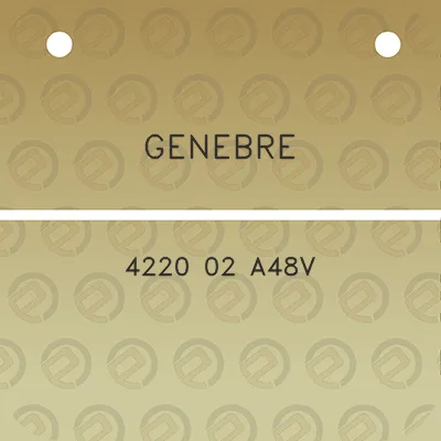 genebre-4220-02-a48v