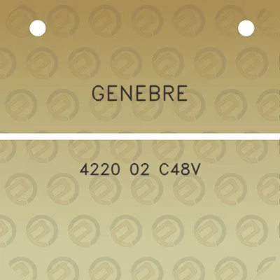 genebre-4220-02-c48v