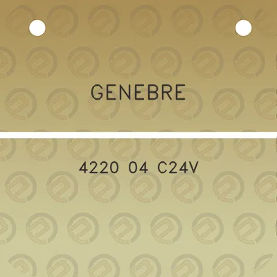 genebre-4220-04-c24v