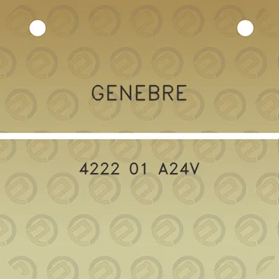 genebre-4222-01-a24v