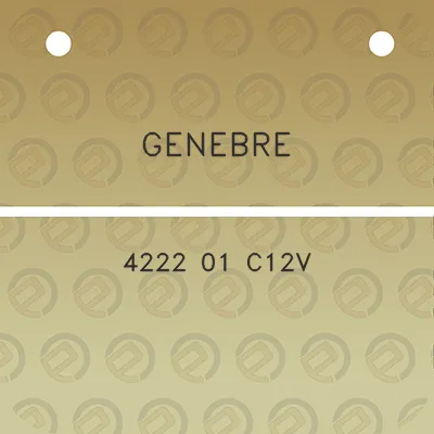 genebre-4222-01-c12v