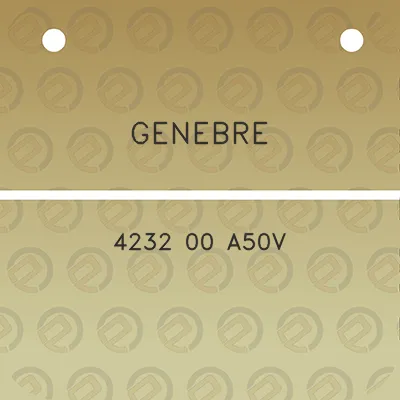 genebre-4232-00-a50v