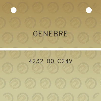 genebre-4232-00-c24v