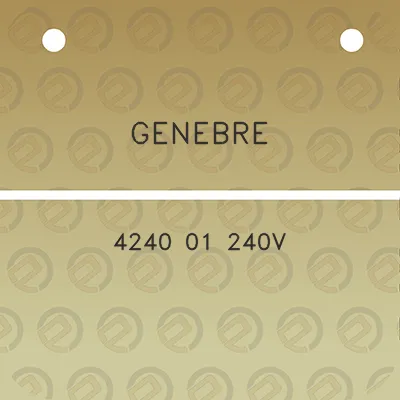 genebre-4240-01-240v