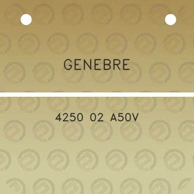 genebre-4250-02-a50v