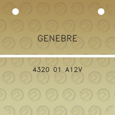 genebre-4320-01-a12v