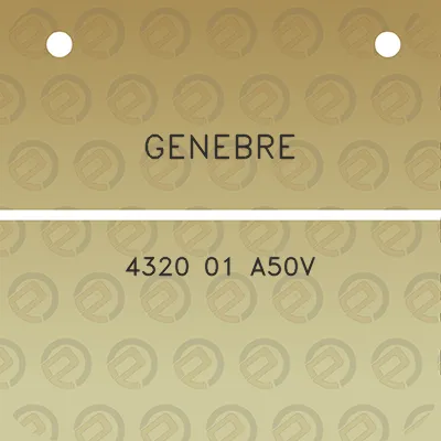 genebre-4320-01-a50v