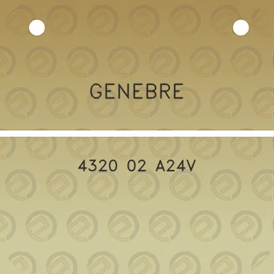 genebre-4320-02-a24v