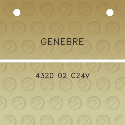 genebre-4320-02-c24v