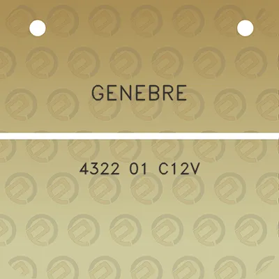 genebre-4322-01-c12v