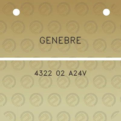 genebre-4322-02-a24v