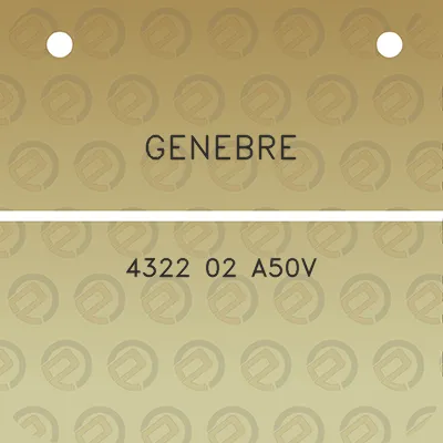 genebre-4322-02-a50v