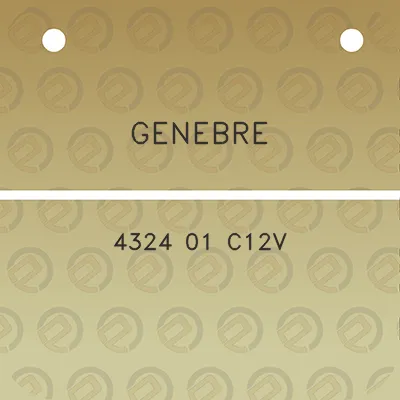 genebre-4324-01-c12v