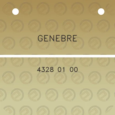 genebre-4328-01-00