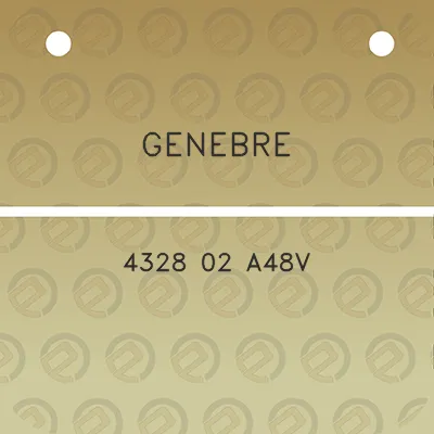 genebre-4328-02-a48v