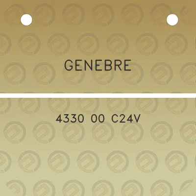 genebre-4330-00-c24v