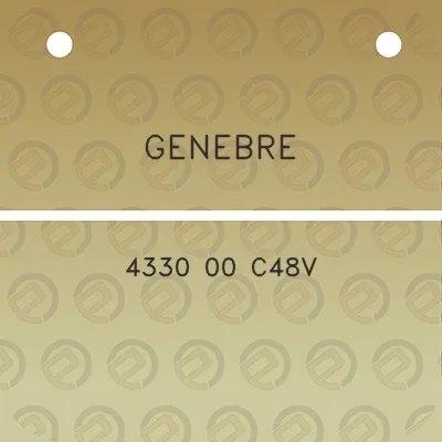 genebre-4330-00-c48v