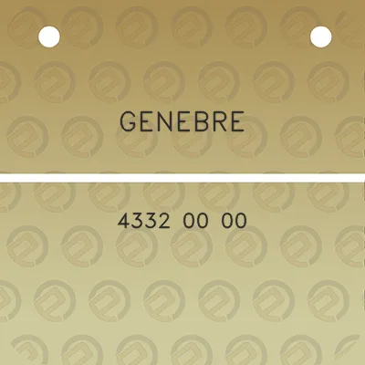 genebre-4332-00-00