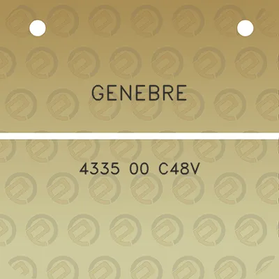 genebre-4335-00-c48v